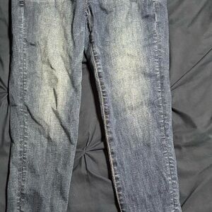 American Eagle Outfitters Women's Skinny Jeans - Dark Blue